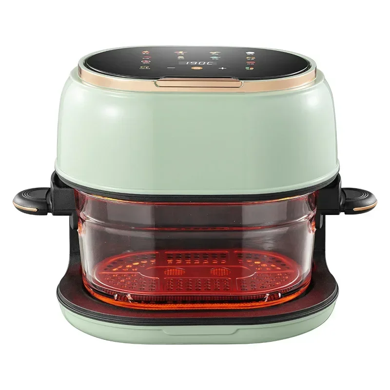 4L Electric Air Fryer Intelligent Oil-free Fryer Household Transparent Visible Freidora De Aire Apparecchi Di Cottura 220V 4