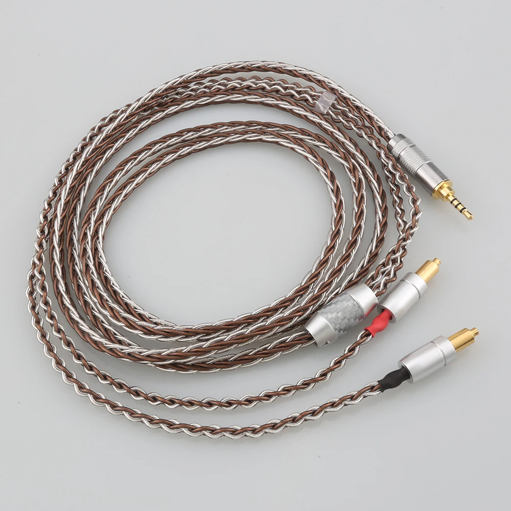 HiFi Audiocrast 3.5mm 2.5mm xlr 8 ھ 7N OCC ǹ   ̾ ̺ Shure SRH1540 SRH1840 SRH1440  