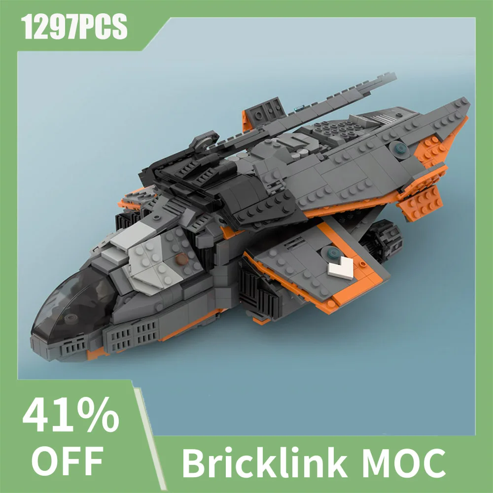 

NEW 1297PCS space Game Series Elite Dangerous Diamondback Explore Spacecraft ship Model DIY creative ideas Child Toy Gift Blocks