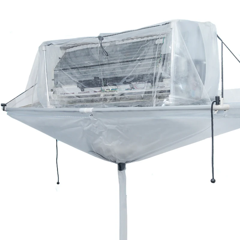 Air Conditioner Cleaning Cover,waterproof Dust Washing Cover Wall