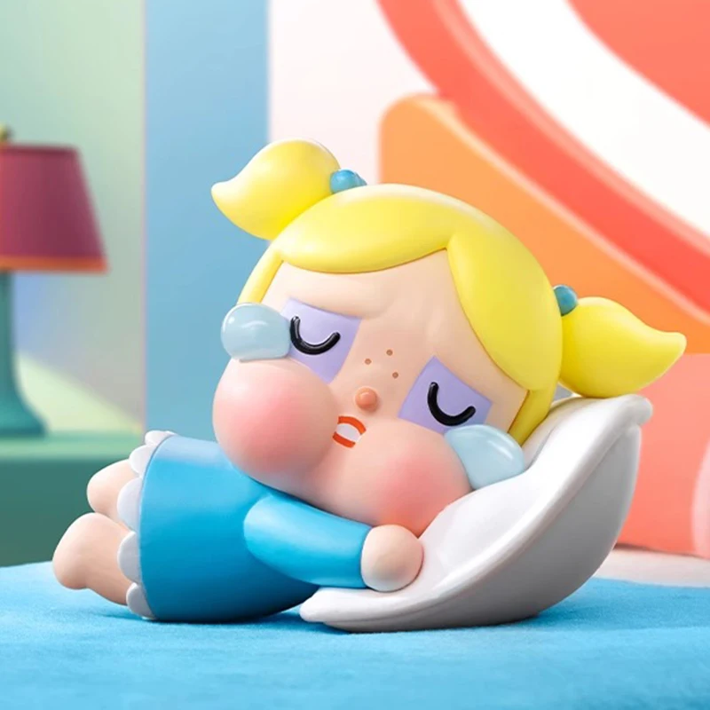 thumbnail image 1 of New Crybaby Powerpuff Girls Blossom Bubbles Buttercup Figure Pvc Model Doll Guess Toys, 1 of 5