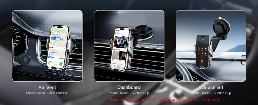 wireless car charger mount