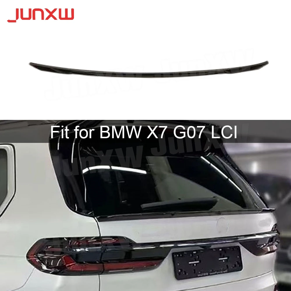 

ABS Rear Lip Spoiler Body Kits for BMW X7 G07 LCI Sport 2023+ Rear Boot Spoiler Wings Extension Car Decoration