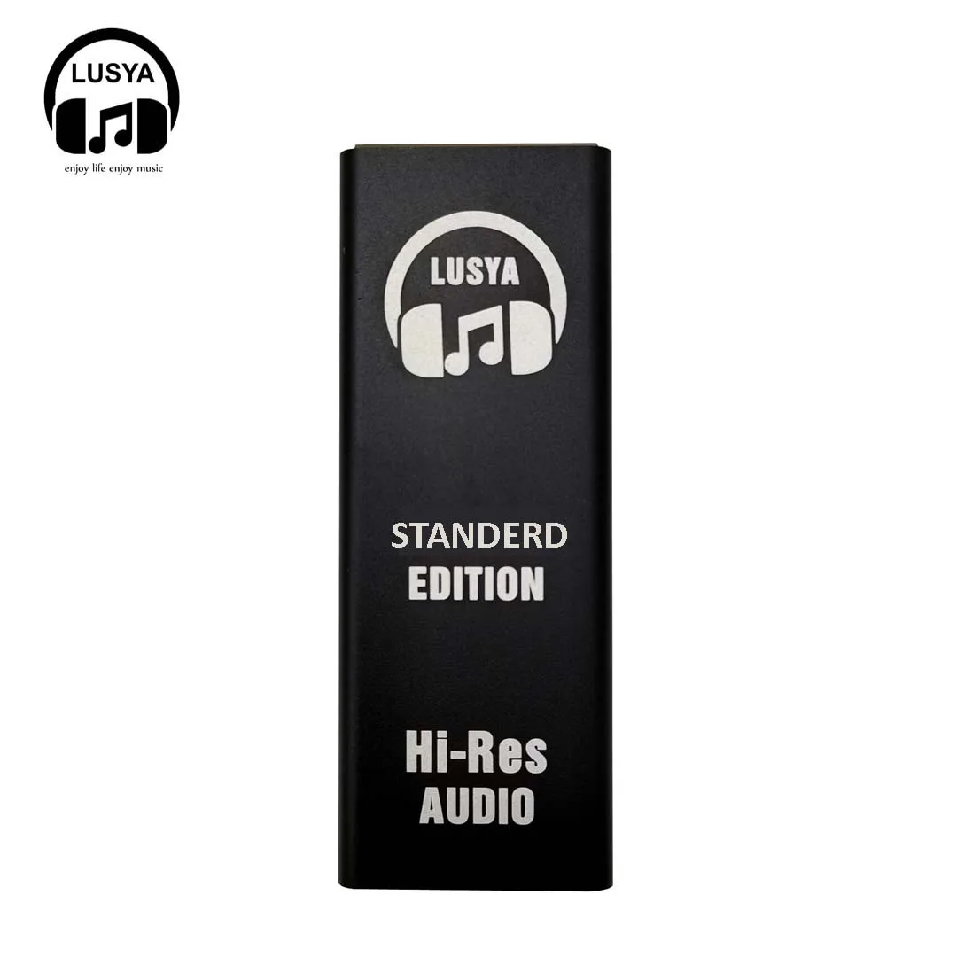 

LUSYAHiFi Portable Mini HiFi Audio DAC JCR5532 700MW+ 700MW Decoding Subwoofer Battery Headphone Amplifier With Cable