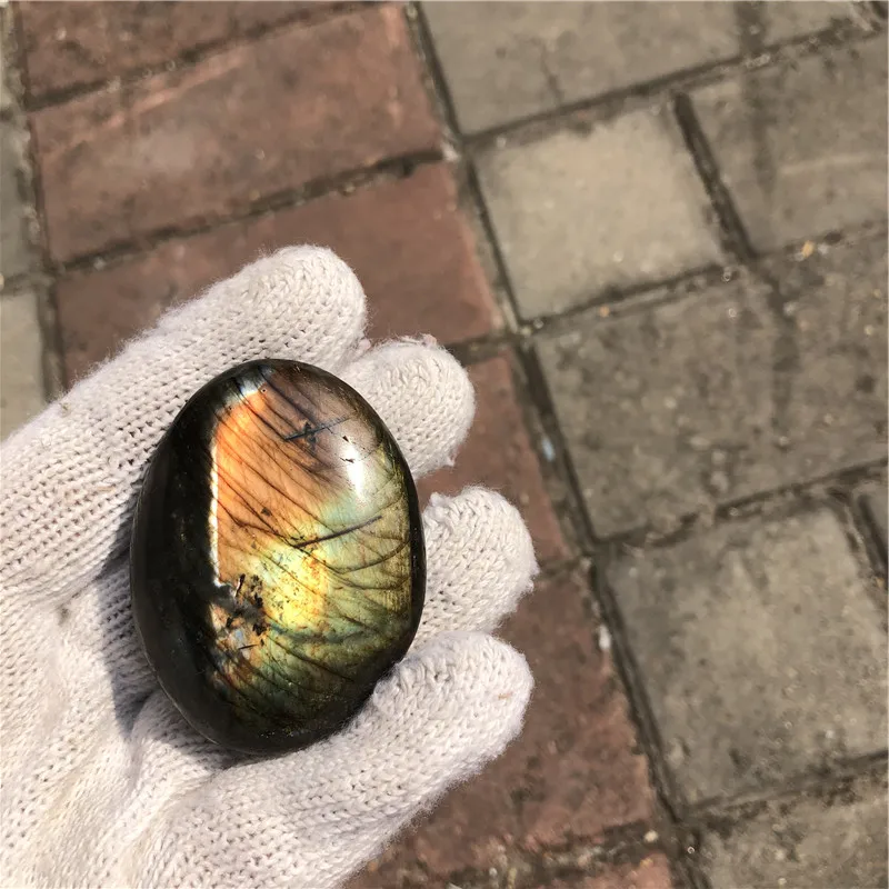 

Natural Crystal Labradorite Palm Stone Blue Amethyst Light Moonstone Spiritual Feng Shui Healing Crystal
