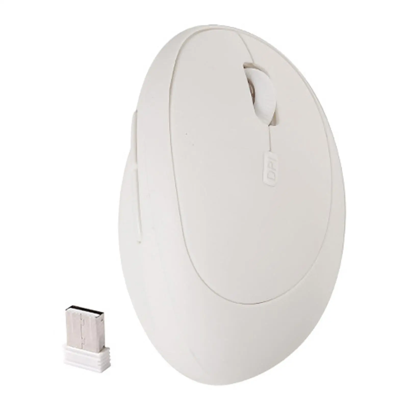 인체공학적 수직 게이밍 마우스, 측면 버튼 6D, 게임 사무실용, 2.4G