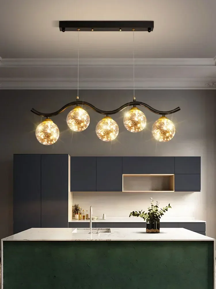 

Dining Room Chandelier Modern Minimalist Glass Table Lamp Dining Room Art Bar Lamp