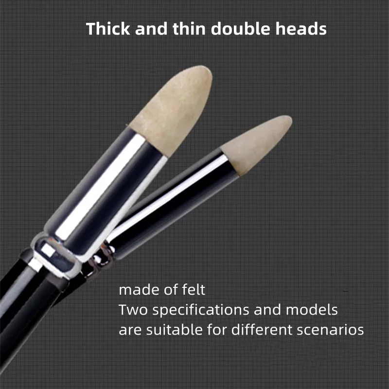 Rubbing Pen 2-pack for Highlight Brightening Charcoal Sketch Gray Surface