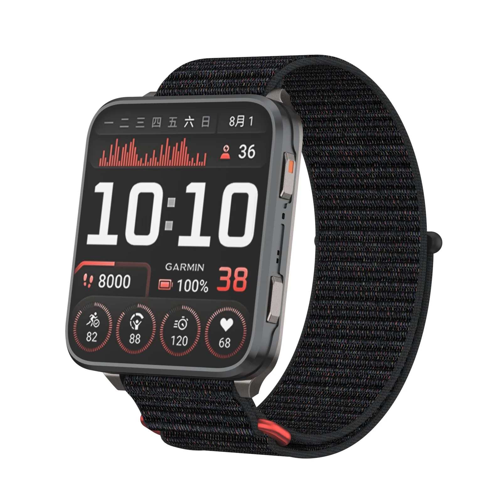 Nylon Sport Watch Band Replacement Strap - Smartwatch Wristband Accessory