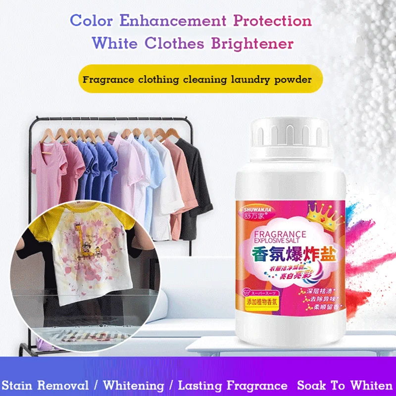 Clothes Yellowing Bleaching Powder Laundry Oxygen Bleach