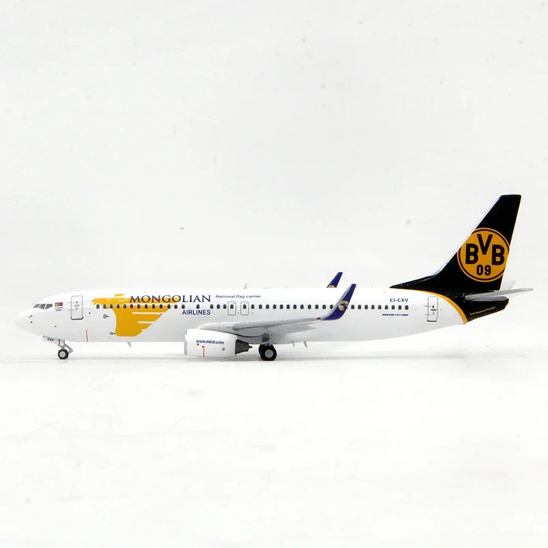 Modello Panda In Scala 1/400 202221 Mongolia Airlines B737-800 Ei-Cxa Trasporto Passeggeri Modello Di Aereo Collezione Giocattoli Regali