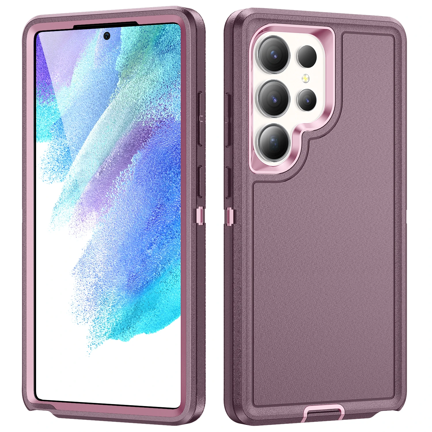 Ultimate Armor Shockproof Defender Phone Case - Rugged Hard PC+TPU Back Cover