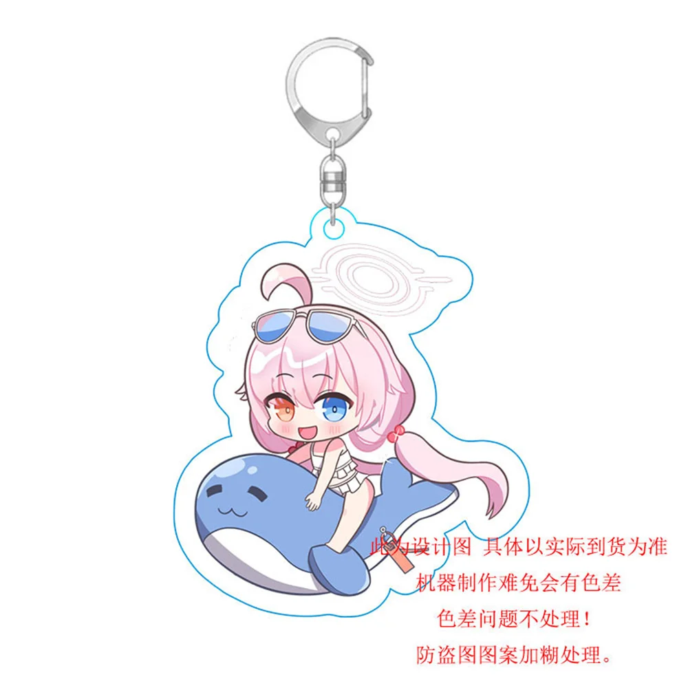 Heißes Spiel Anime Figur blau Archiv Takanashi Hoshino Cosplay Acryl Figur Q-Version Schlüssel ring Charme Zubehör – Detail 40