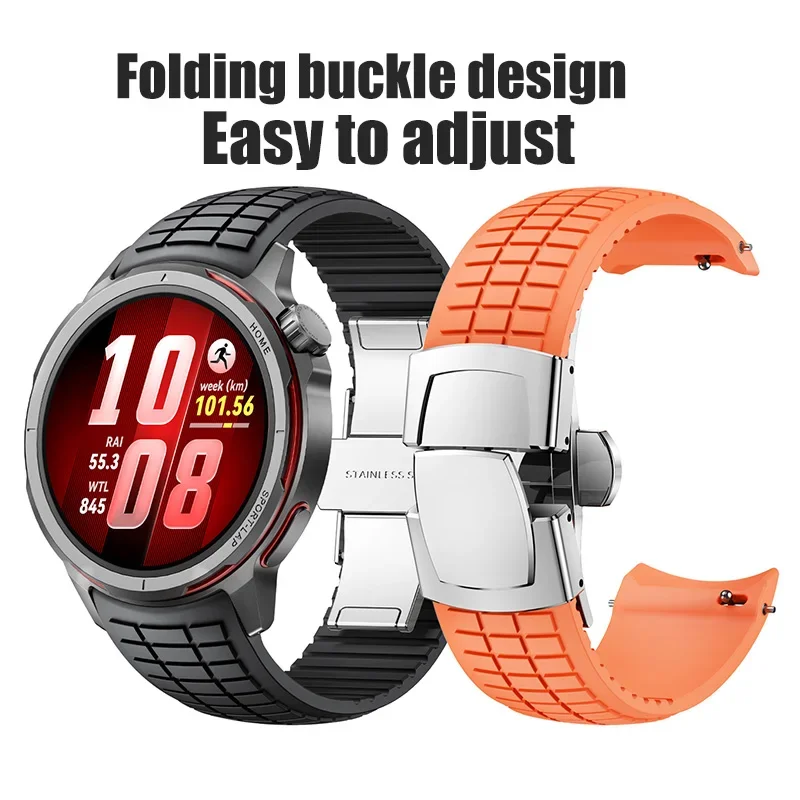 Silicone Sport Wristband - Replacement Strap