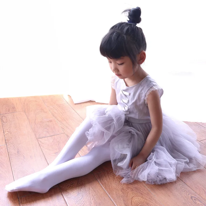 

Spring Girls White Knee High Long Socks Kids Solid Sports School Skate Children Baby Danceing Show Leggings Stockings Clothes