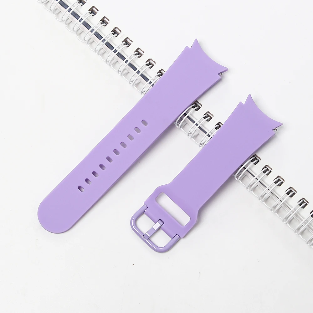 Seamless Silicone Strap for Galaxy Watch - Premium Design Bracelet Band