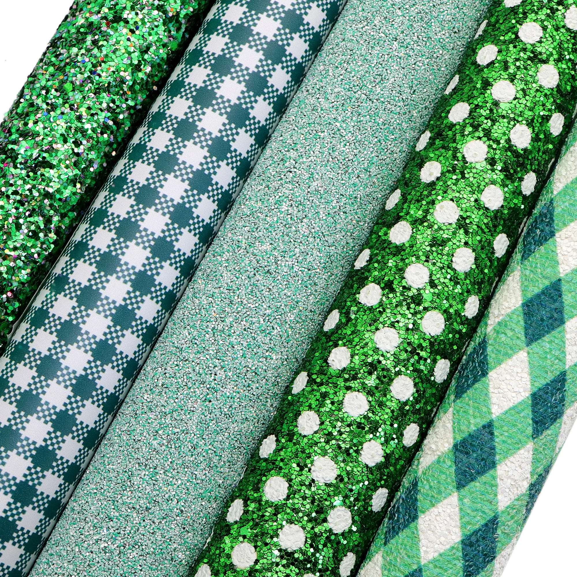 Christmas Halloween 20*33cm Faux Synthetic Leather Set Fabric For Bows Leather Crafts DIY Handmade Material Earrings