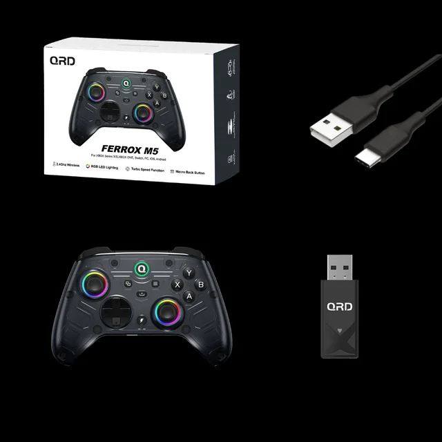 Alternative view of QRD FERROX M5 Xbox Controller