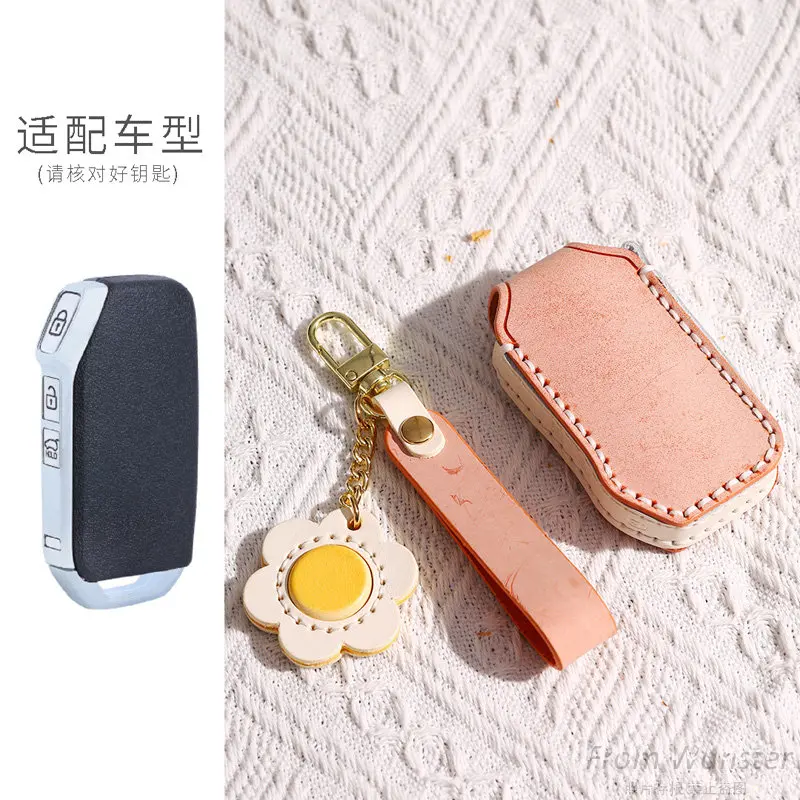 Portachiavi In Pelle Per Auto Portachiavi Per Kia Sorento Mq4 Cerato Forte K3 Kx3 Kx7 K5 Sportage R Stinger Gt Ceed Cd Carnival Mpv