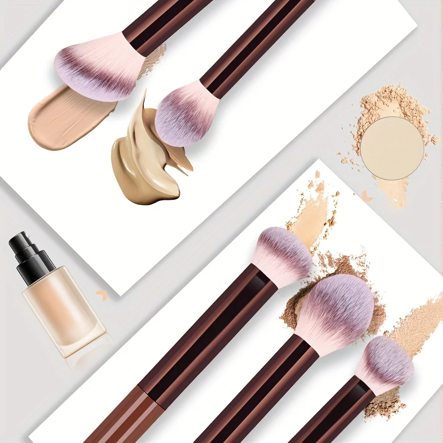 15-Piece Professional Makeup Brush Set