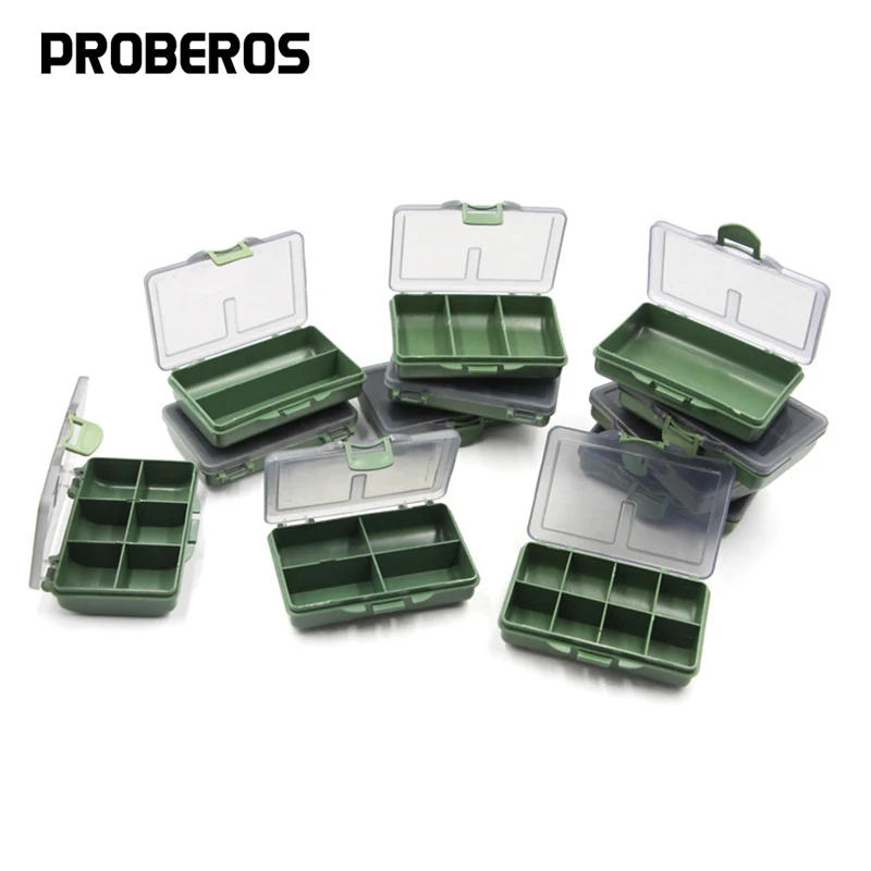 PRO BEROS Compartments Fishing Tackle Boxes Bait Outdoor Lure Hook Accessories Box Storage Multi Functional Organization Boxes