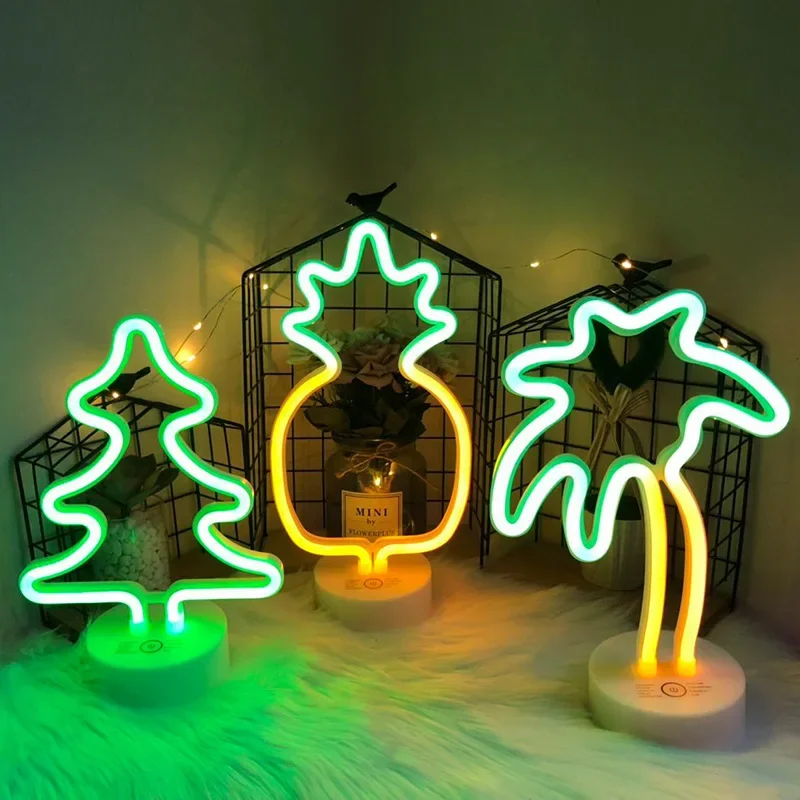 Luci,Insegna al Neon con Ciliegia, Insegne con Frutta, Luce Decorativa, Lampada da Notte al Neon a LED, Alimentata Tramite USB, Insegna al Neon con Frutta da Parete Decorativa, Per Feste(#1), Ins