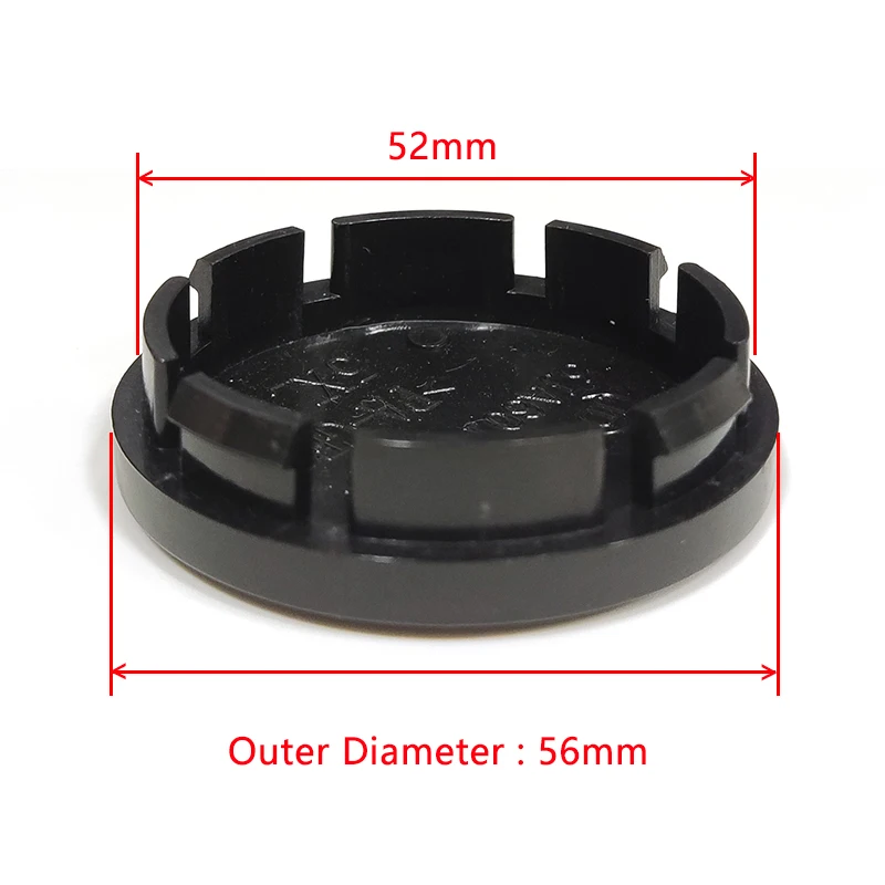 4pcs/Lot 56mm 60mm DS Car Wheel Center Hub Caps For DS Stylish Hard Wearing Replacement Dust Cover Accessories Car Wheel Hub Covers