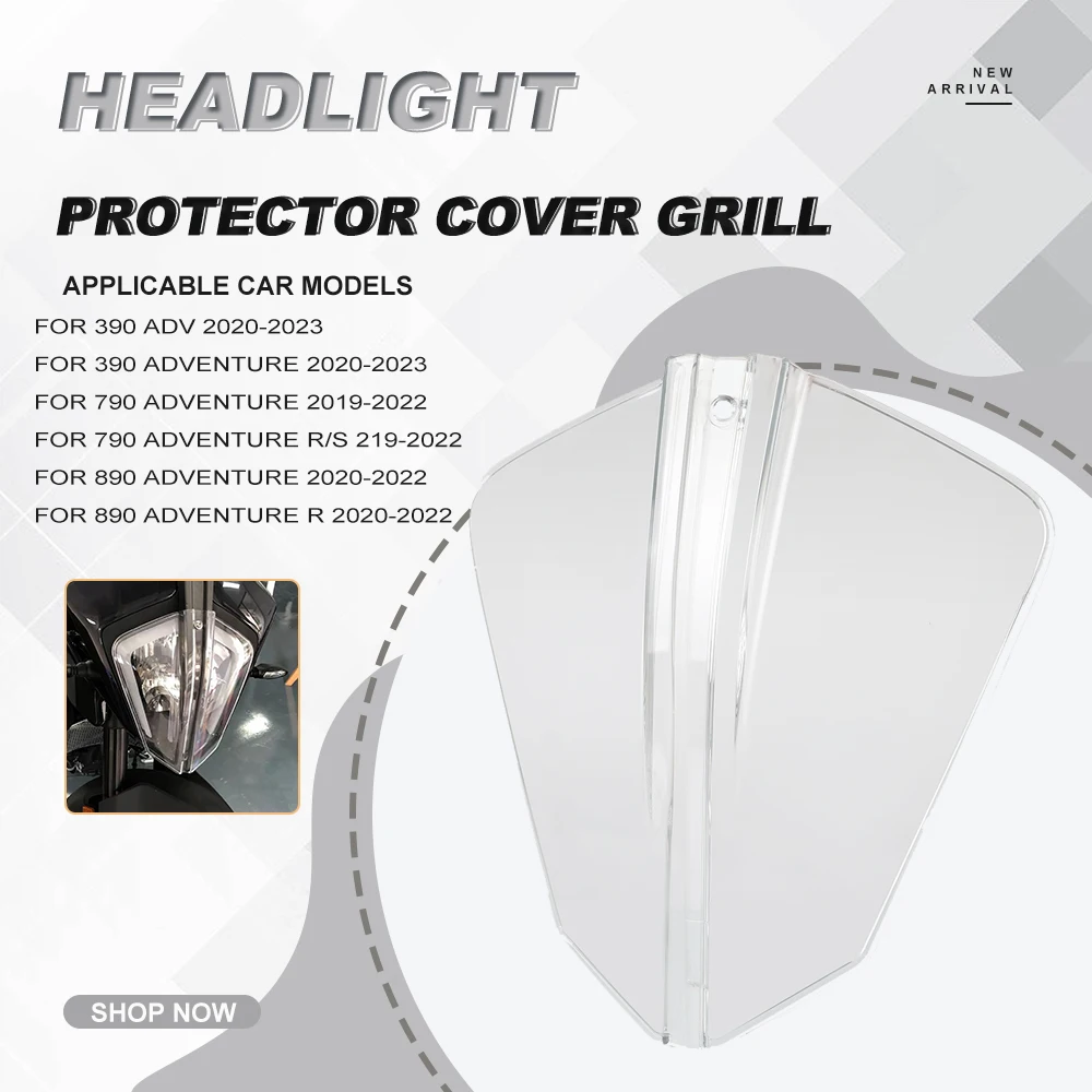 

Headlight Protector Cover Protection Grill 390 890 790 ADVENTURE 390 ADVENTURE 890 ADVENTURE R 790 ADV S R 2020 2021 Motorcycle
