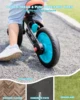 UBRAVOO Tiny Scout Balance Bike 3 4 5 Years , 4-in-1 with Optional Support Wheels and Pedals, Saddle Height Adjustable,JL102 3