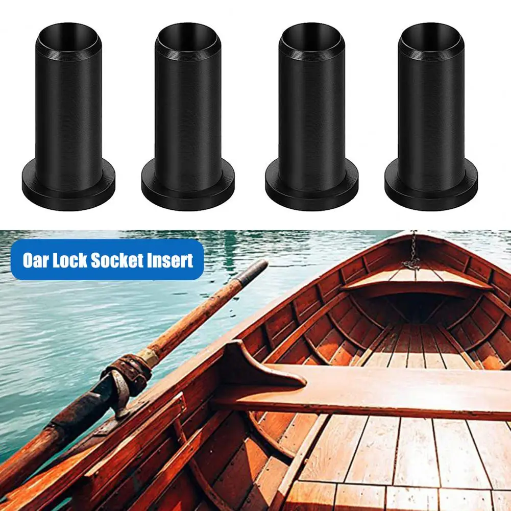 2pcs marine 3easy to install durable and corrosion resistant multiple applications such as marine boat trucks van caravan Easy to Install Kayak Bushing Durable Boat Oar Lock Socket Inserts for Simple Installation 4pcs Wear Resistant Oar Sleeves Boat