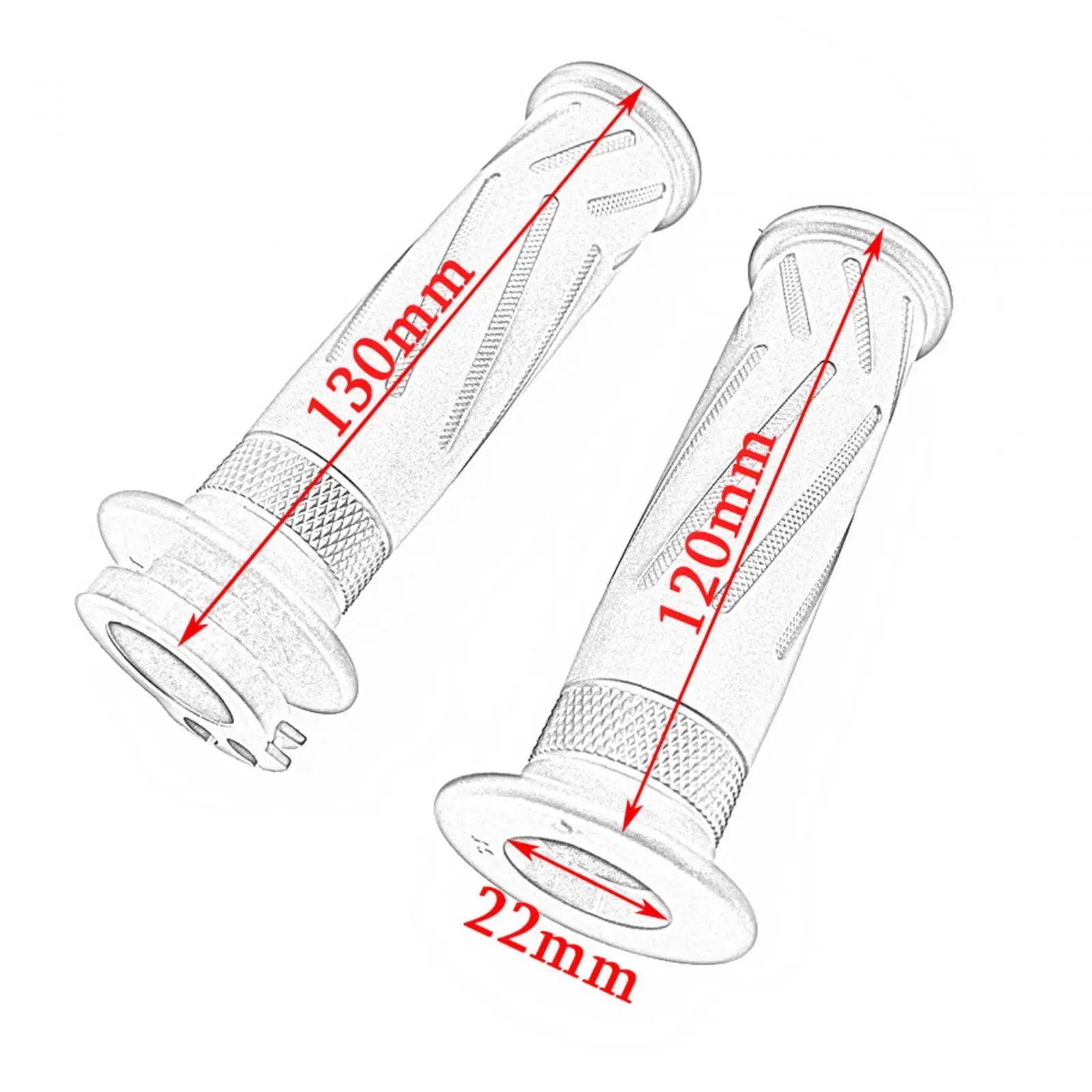  ڵ ׸, ߸ ׼ ü, 7/8 ġ, 22mm, 2 