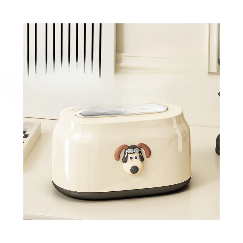 Spring Tissue Box Living Room Advanced Storage Box High-value Pumping Carton Storage Creative Bathroom Napkin Box Household
