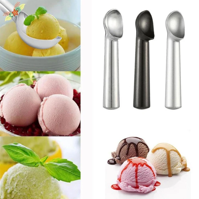 Ice Cream Scoop Nonstick Anti-Freeze Scooper Heat Conductive Spoon Ball  Maker Tool Liquid Filled Digger Commercial Home - AliExpress