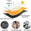 210D Outdoor Grey Waterproof BBQ Cover,Heavy Duty Protective Grill Cover Fire Pit Stove Round Gas Charcoal Electric BBQ Cover 5