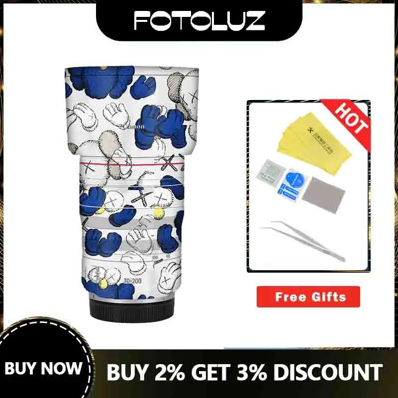 Canon Rf 70-200Mm F4 L Is Usm Obiettivo Skin Camera Lens Decal Sticker Wrap Pellicola Protettiva Custodia Protettiva Antigraffio Impermeabile