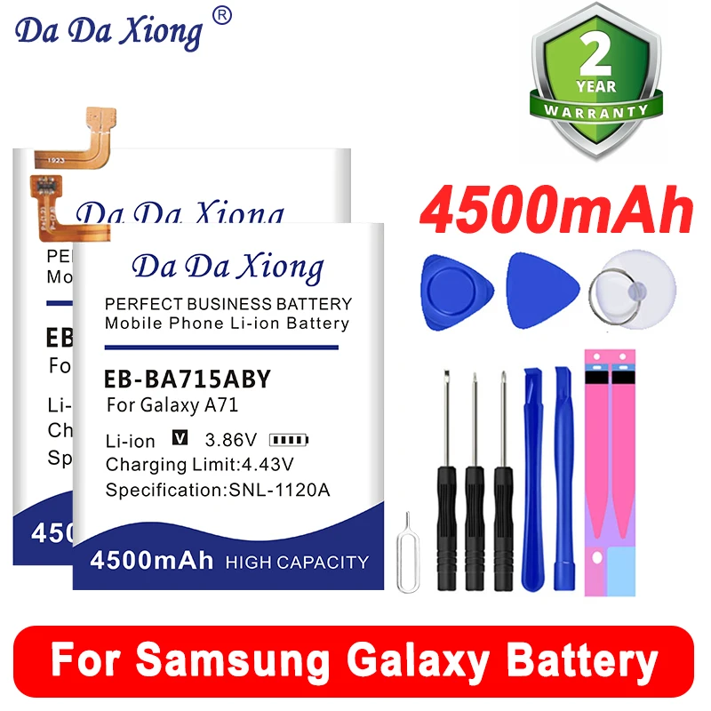 Eb-Bj730Abe Eb-Ba405Abe Eb-Ba920Abu Eb-Ba426Aby Hq-70N Batteria Per Samsung Galaxy J7 Un 9 11 21 32 42 40 60 71 90 80 S Pro 5G