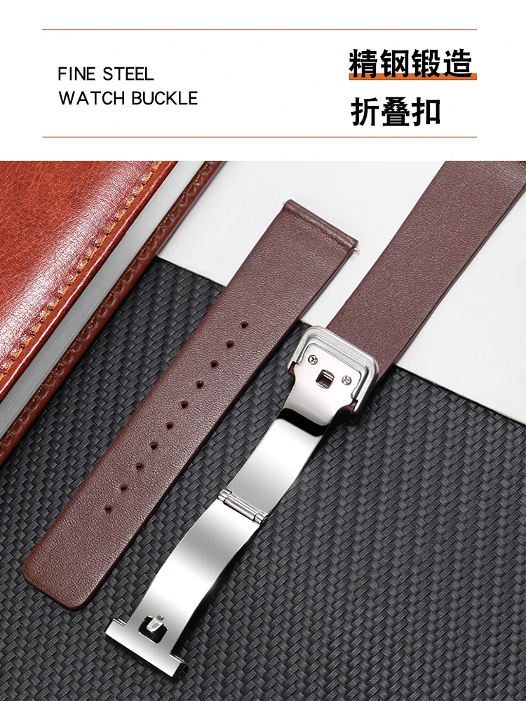 Premium Vintage Leather Watch Strap - Available in 18mm, 20mm, and 22mm Sizes
