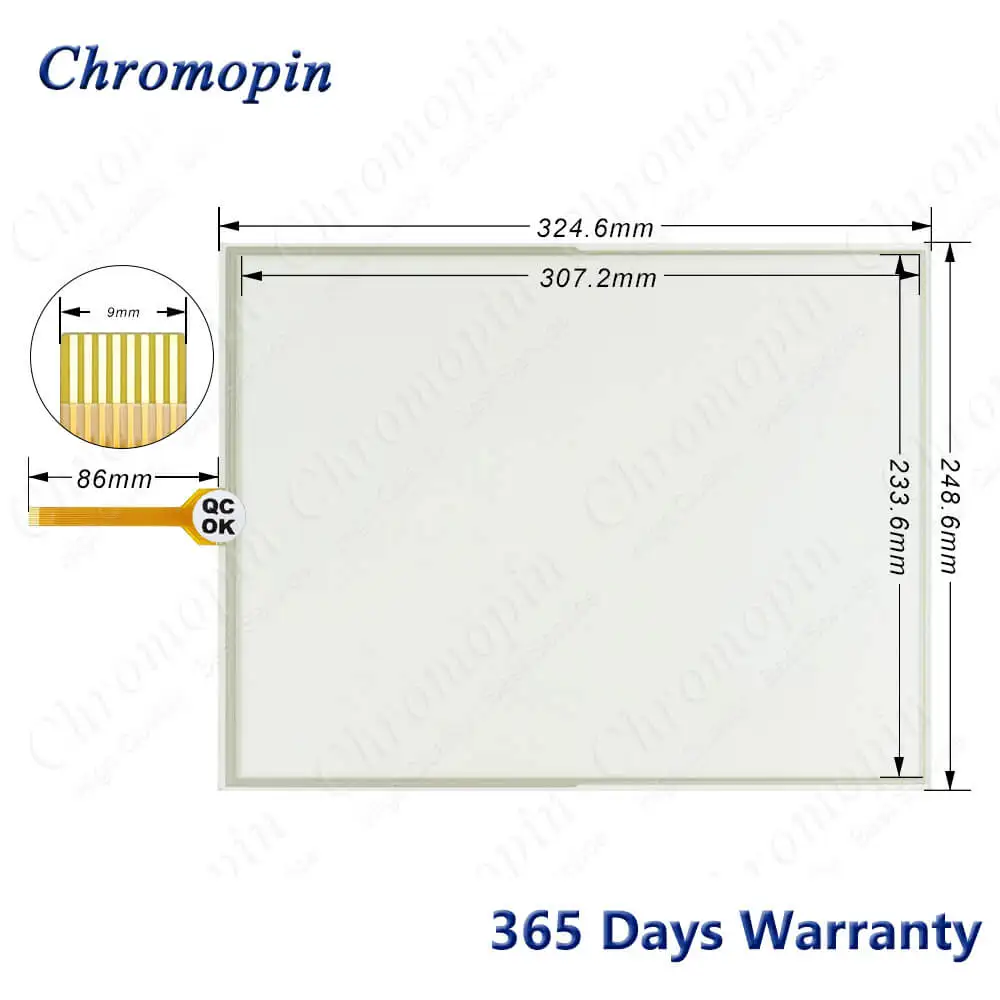Touch Screen Painel Digitalizador para ls Xp90 Tta Xp90-tta ac Vidro - Imagem 2