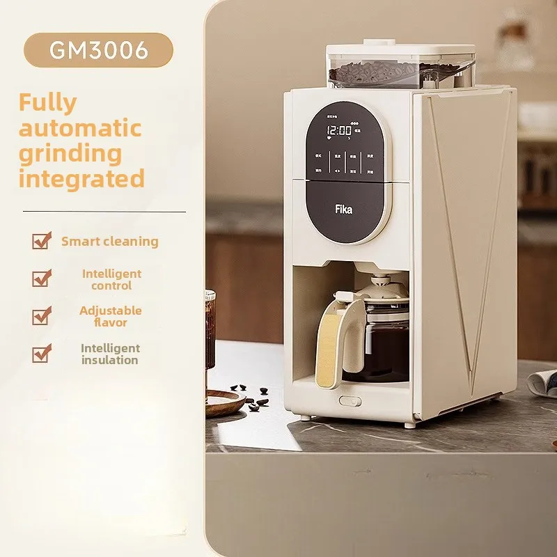 Fika Automatic Coffee Machine - One-Touch Grind &...