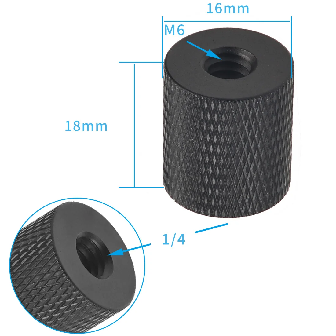 1pc M6 to 1 4