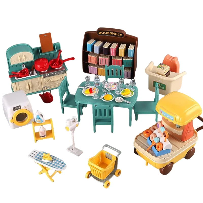 

Имитация 1:12 миниатюрная мебель кукольный дом украшения семейная модель аксессуары