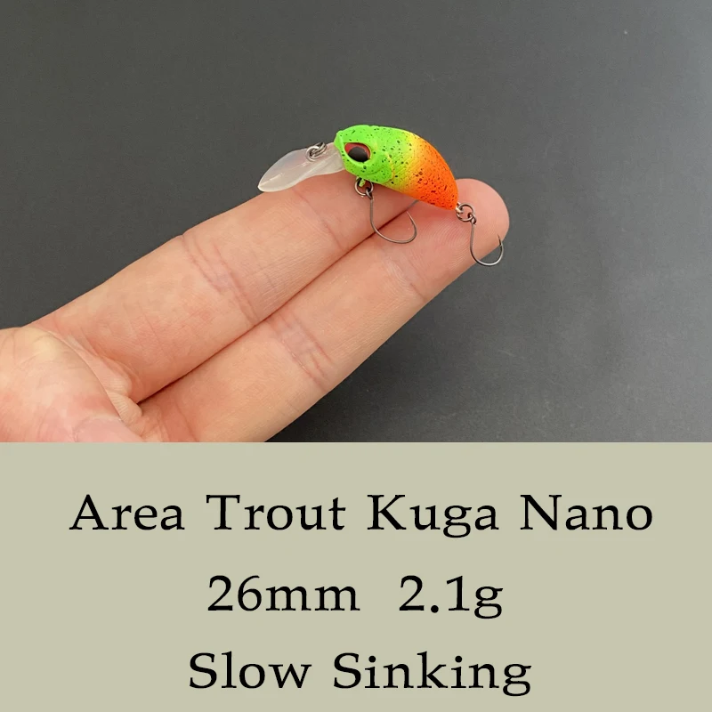 Leurre Valkein Kuga Nano S – 26mm 2.1g, Coulant, Neuf