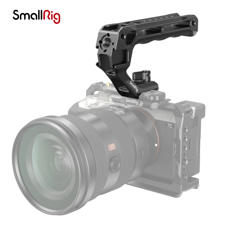Smallrig Nato Top Handle Lite Con Impugnatura Per Fotocamera Portatile A Slitta Fredda Per Shoot Fit Sony Canon Nikon Camera Cage 3766
