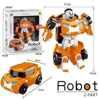 No Box 3 In 1 Transformation Robot Action Figure Toy Car Toys Cartoon Animation Model Set For Boys Birthdays Gifts dragon ball z toys Action & Toy Figures