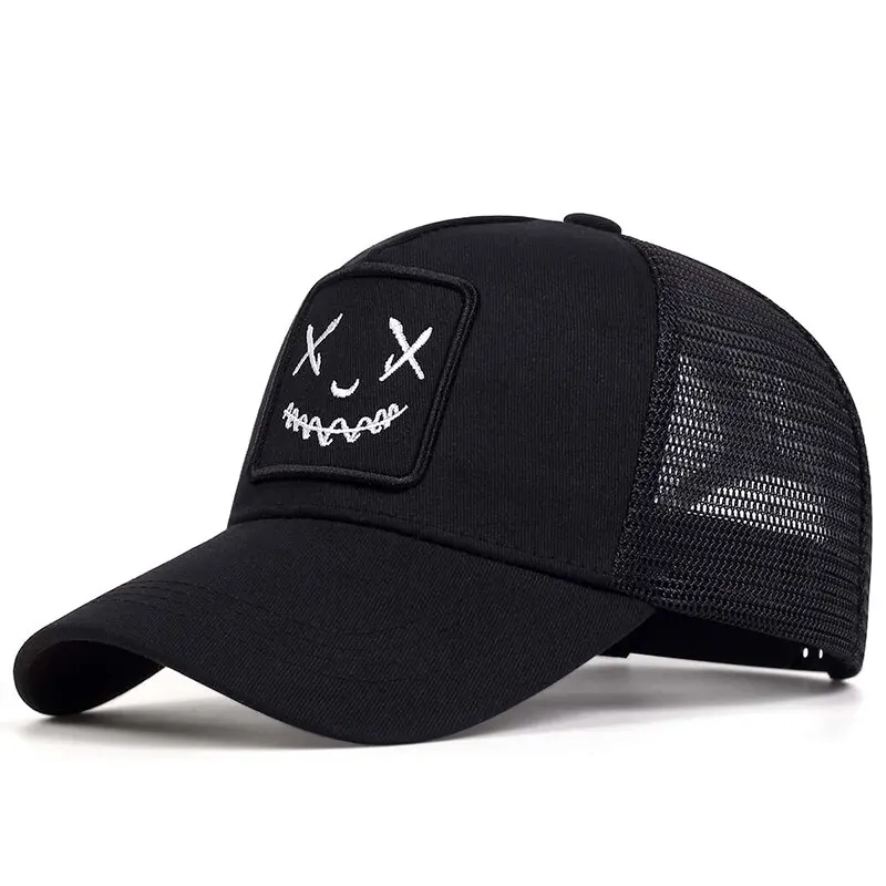 Baseball Cap Unisex Ghost Face Embroidery Adjustable