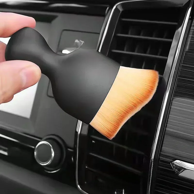Car Interior Brush Cleaning Brush Set Air Conditioner Vent Cleaning Tool Car Crevice Dust Removal for Maintenance
