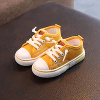 Spring and autumn children's canvas shoes Fashion baby board shoes girls breathable boys casual shoes for boys and girls 2