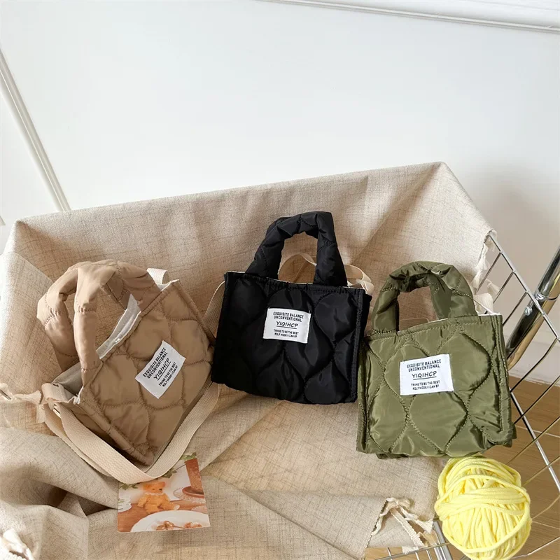 Handbags Kid Bag Autumn Winter New Fashion Korean Style Children Boys and Girls Carrying Hand-held Mobile Phone Accessories Bags