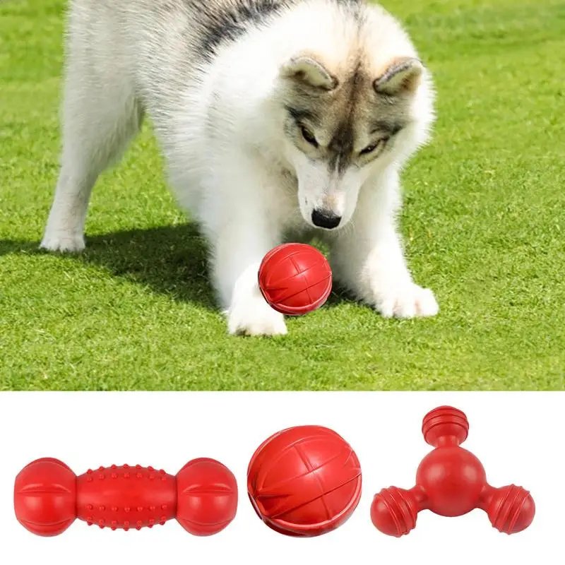 

Pet Dog Toys Durable Interactive Chew Toys Bite Resistant Dog Toy Teething Ball For Large Medium Small Dogs Pet Supplies