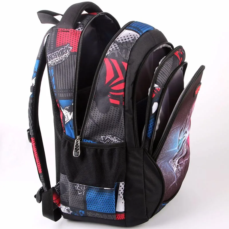 Suitable For Grades 1-9 Children Orthopedic School Backpack Boys School Bags Girls Waterproof Backpacks Kids Satchel Schoolbgs 3